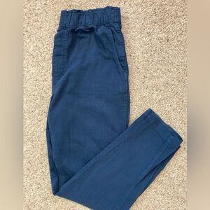 GAP Paperbag waist high waist pull on pants w/ front & back pockets